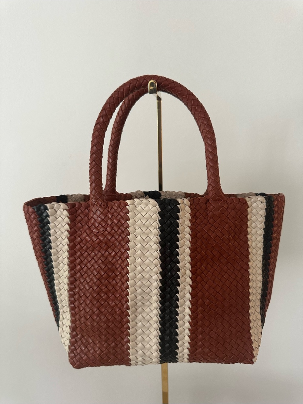 Madewell signature woven mini tote - stripe pattern - Picture 2 of 11